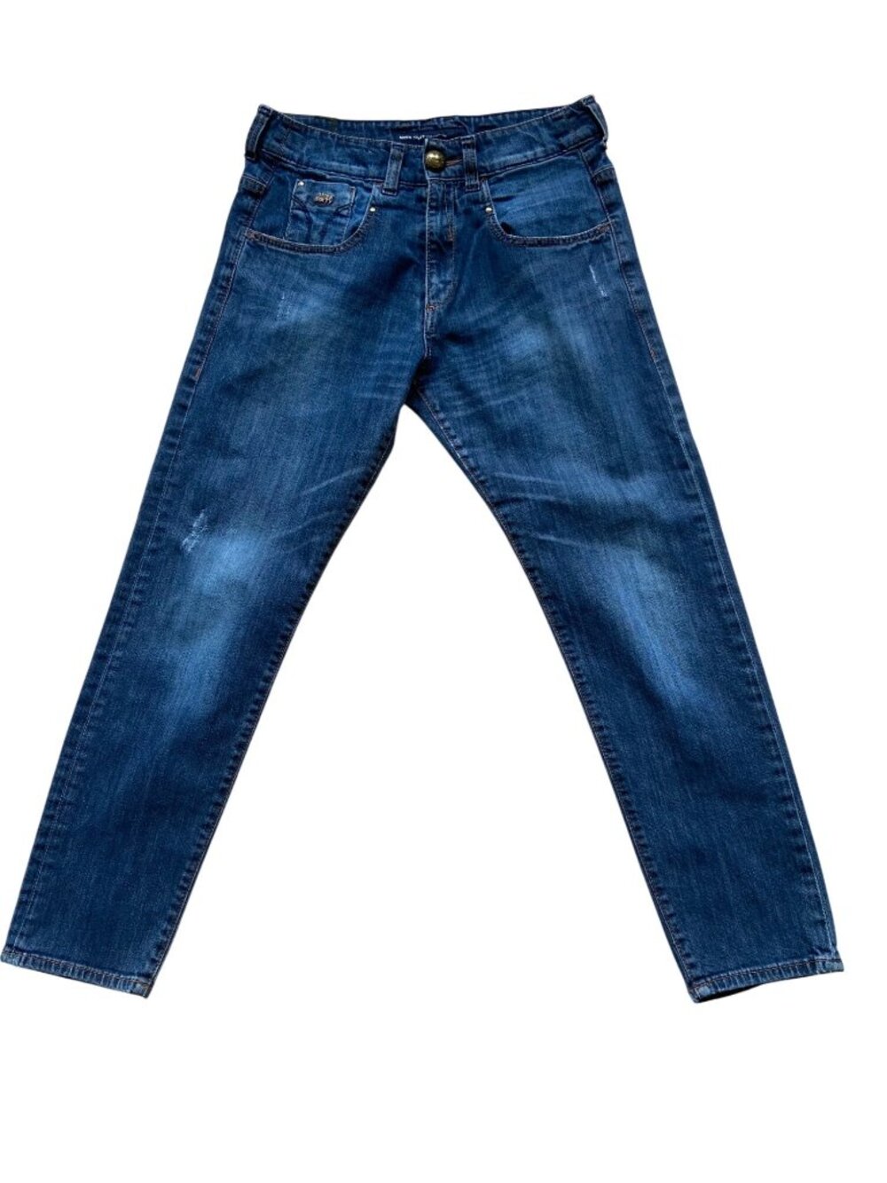 Miss Sixty style Speed Women Blue Denim Straight-Leg Jeans Size 29 stretchy hot